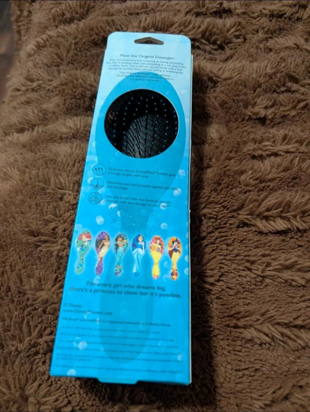 Wet Brush Disney Princess Cinderella Original Detangler hairbrush